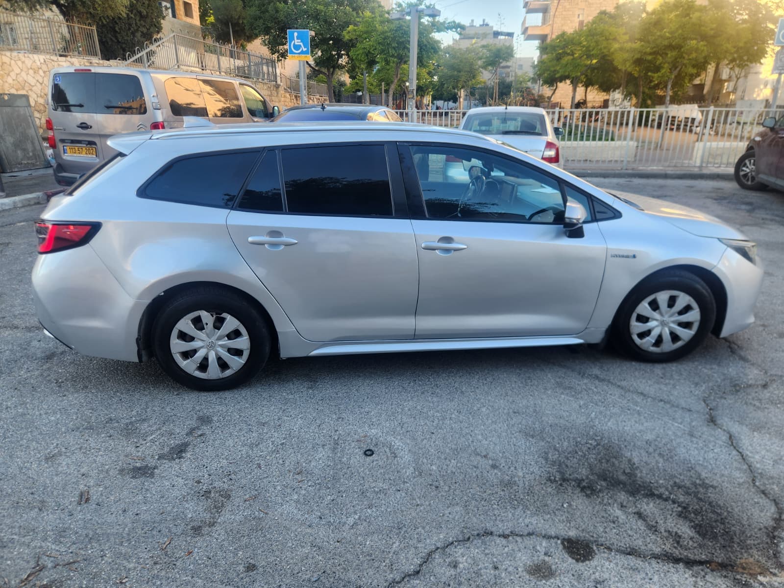 תיקון פגיעה קדמית — צביעה מלאה — אחרי